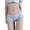 Light Blue, variant on Women's Panties Japanese Style Cute Striped Thong Pouch Bikini Underwear Briefs Panties For Women Men Pack Of 2 Pink XL