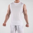 thumbnail image 3 of Camiseta sin mangas de entrenamiento para hombre: tejido elástico en 4 direcciones, que absorbe el sudor, camiseta deportiva para gimnasio y playa, 3 of 8