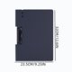 thumbnail image 3 of Carpeta Portapapeles con Dos Clips – Bloc de Notas Multifuncional para Informes, Documentos y Apuntes – Portapapeles Plegable para Uso En La Oficina, La Escuela y El Hogar., 3 of 6