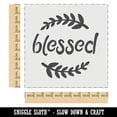 thumbnail image 2 of Blessed Wheat Strands DIY Cookie Wall Craft Stencil - 9.0 Inch, 2 of 5