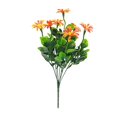 thumbnail image 5 of Eoperou Artificial Flower with Green Leaves - Realistic Plastic Flower Wedding Party Home Office Table Centerpiece Faux Floral Decor, 5 of 8