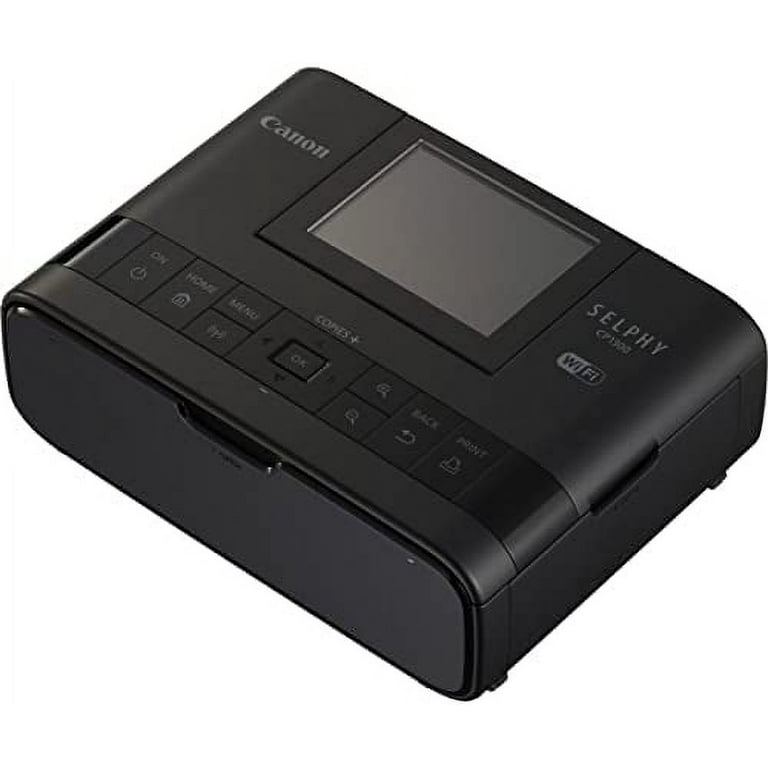 Canon SELPHY CP1300 Wireless Compact Photo Printer with AirPrint and Mopria  Device Printing, Black (2234C001) 