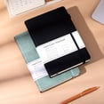 thumbnail image 7 of 2 Pack Notebooks Journals for Women Men Hardcover A5 Journaling Notebooks Leather Journals for Writing Thick Journal Supplies Diary, Green& Black, 7 of 7