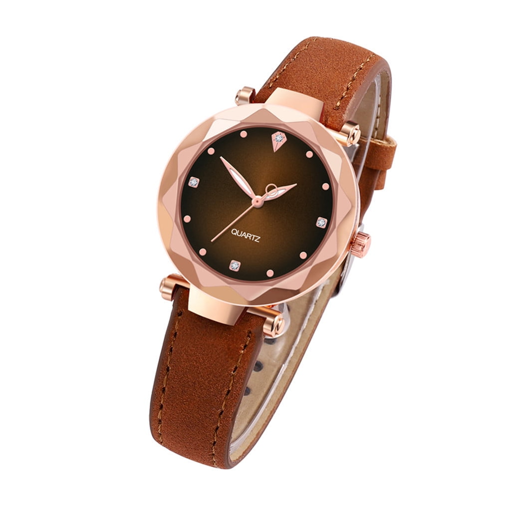 KUNPENG Luxury Watches Quartz Watch Stainless Steel Dial Casual Bracele Watch coffee Luxury Watches Quartz Watch Stainless Steel Dial Casual Bracele
