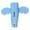 Sky Blue, variant on Angel Wing Cable Protector, Cute Charger Cord Saver, Silicone USB Cable Protective Sleeve, Anti-Break Charging Cable Strain Relief, Universal Cable Protector for Chargers, Daily Electronics Use