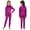 Hot Pink, variant on Girls Ballet Dance Gymnastics Leotard Ballet Dance Unitards One Piece Shiny Romper Bodysuit Green 16