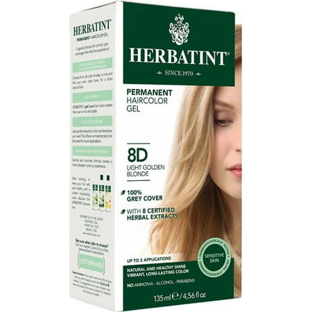 Herbatint 8D Light Golden Blonde, 4 Oz
