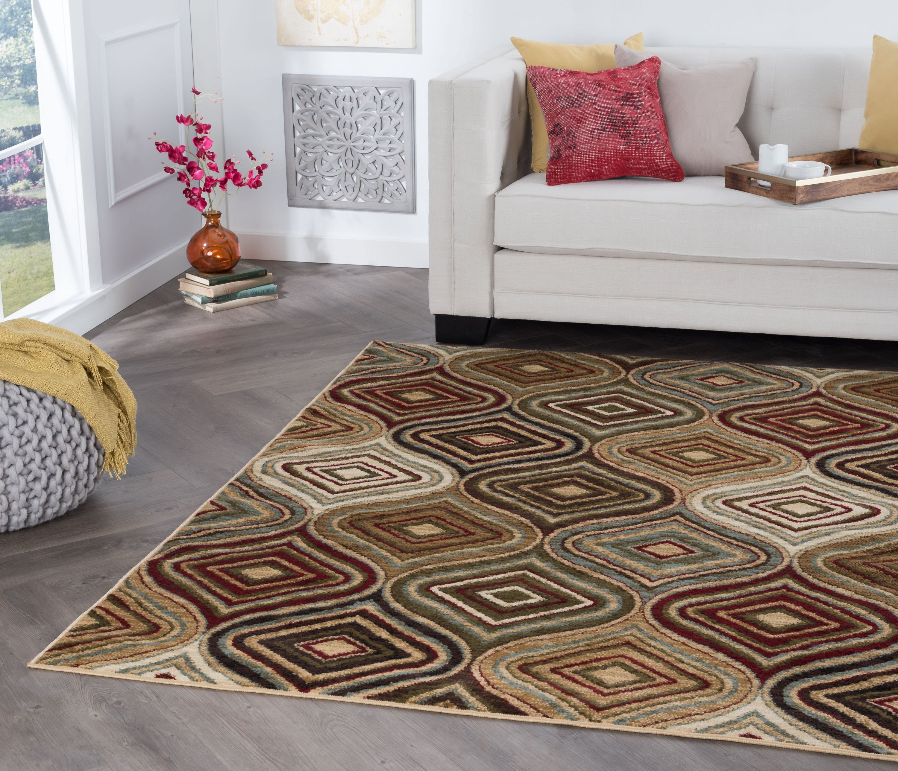Bliss Rugs Debra Contemporary Indoor Area Rug
