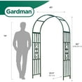thumbnail image 5 of HARBOR GARDENS KENSINGTON GARCH ARCH VERDIGRIS, 5 of 5