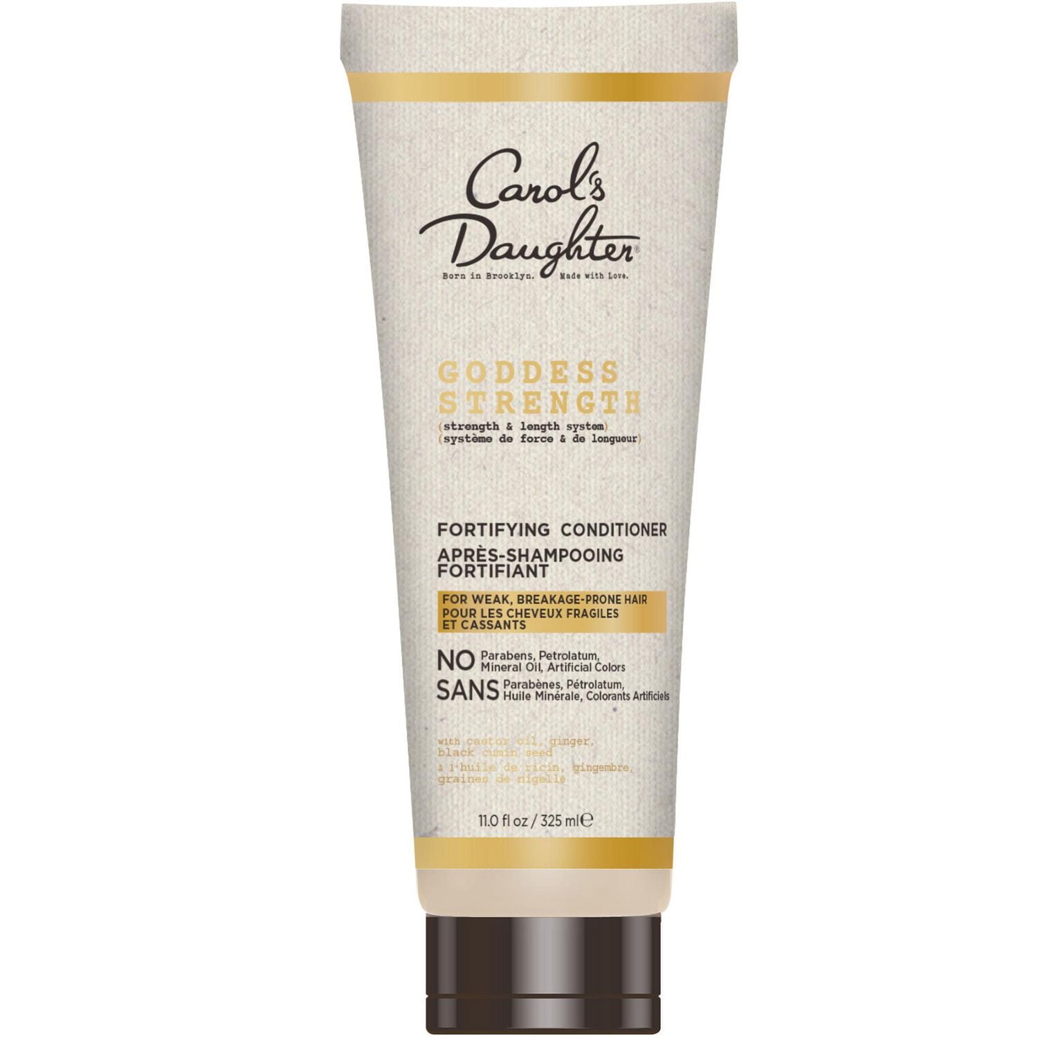 Carol's Daughter Goddess Strength Fortifying Conditioner with Castor Oil, Conditioner with Castor Oil, 11 fl oz