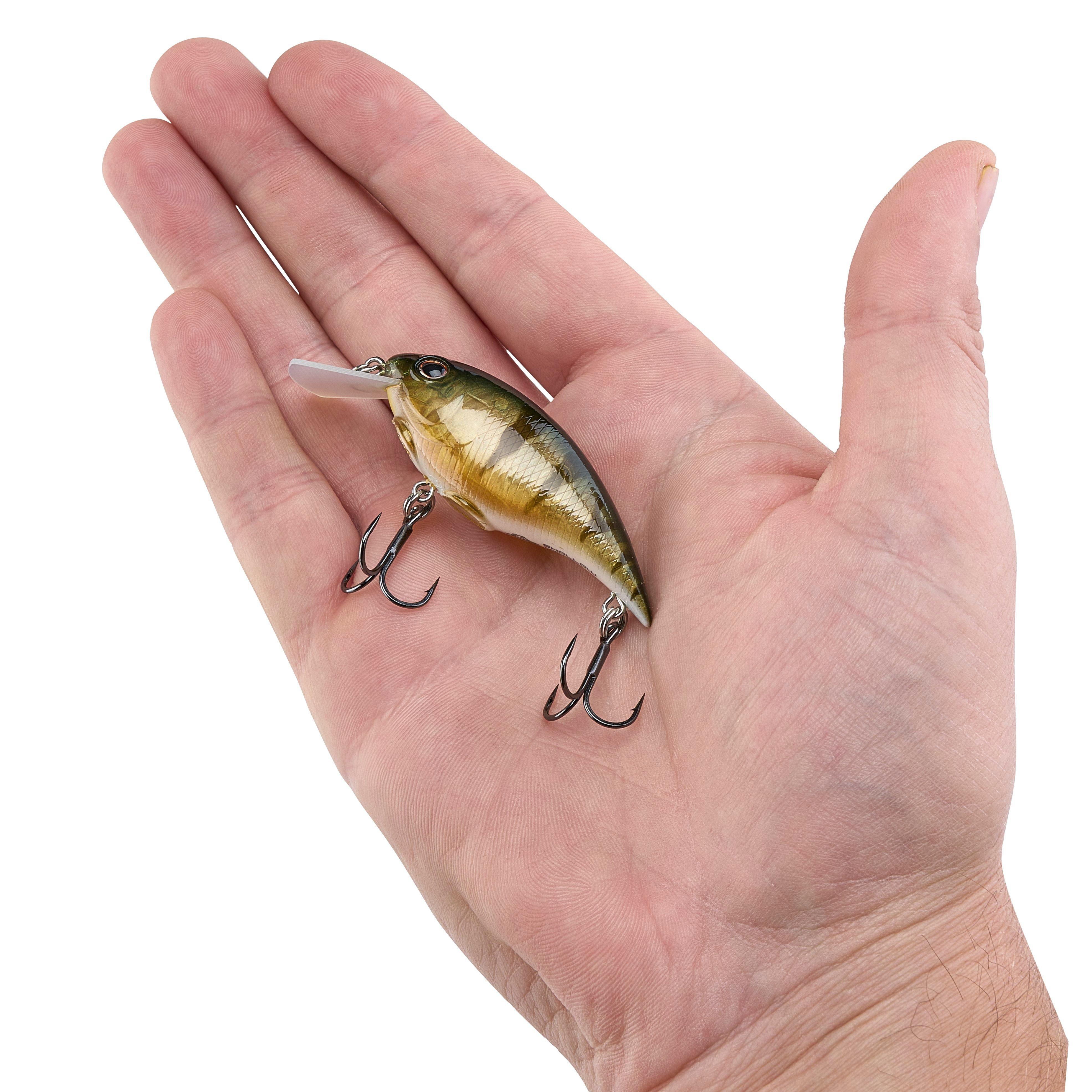 Berkley Shallow Money Badger Fishing Crankbait, 2.1 in, Hybrid Baitfish-Crayfish