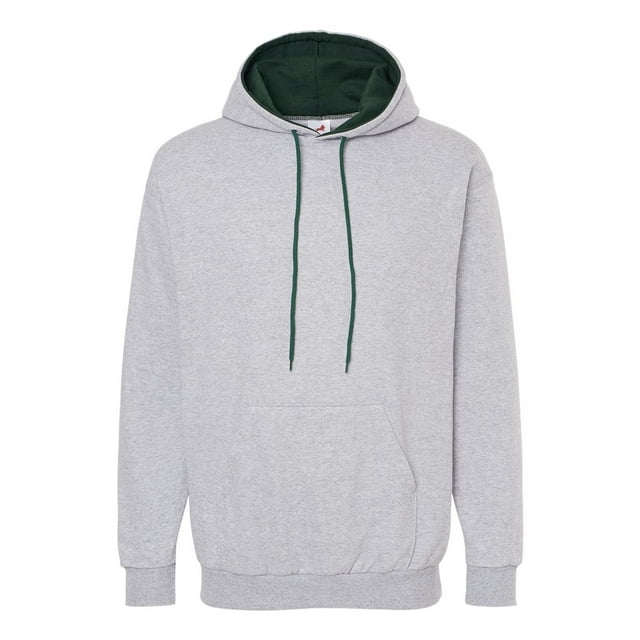 King Fashion KF9041 Two-Tone Hooded Sweatshirt
