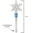 thumbnail image 3 of ArtCreativity Light Up Snowflake Wand for Kids  4 Flashing Modes,, 3 of 6