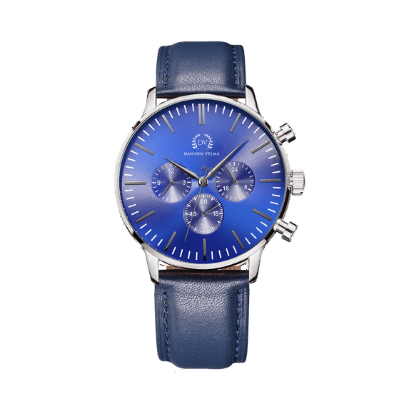 Barbados Blue - Liberation Collection - Japanese Movement - Chronograph - Watch