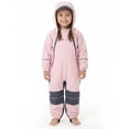 thumbnail image 2 of Kids One Piece Rain Suit – Solid Color Waterproof Hooded Full Body Raincoat with Reflective Strips – Lightweight Breathable Rain Gear for Boys & Girls – Outdoor,Camping & School, 2 of 6