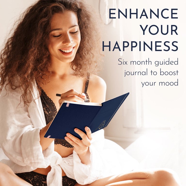 Broad Horizon 12-Week Gratitude & Manifestation Journal - Daily Guided Prompts For Self-Improvement, Men & Women