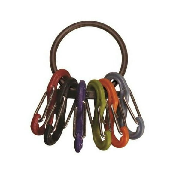 Nite Ize Krg-03-01 Black Stainless Steel S-Biner Keyring