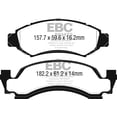 thumbnail image 2 of EBC Brakes Yellowstuff 4000 Series Street and Track Brake Pad Set Fits select: 2016-2019 KIA OPTIMA, 1975-1986 FORD F150, 2 of 4
