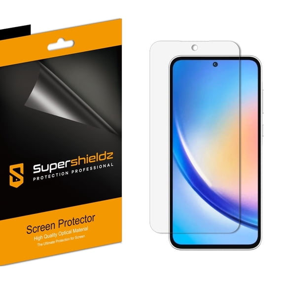 (3 Pack) Supershieldz Designed for Samsung Galaxy A35 5G Screen Protector, High Definition Clear Shield (PET)