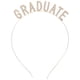 thumbnail image 1 of KAKOWELY Diadema de graduación con diamantes de imitación, diadema de graduación, decoración para vestidos de fiesta de graduación, 1 of 5