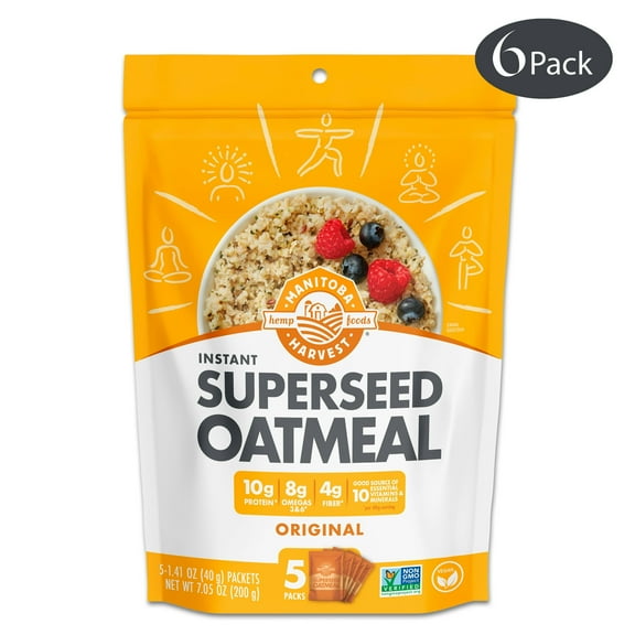 Manitoba Harvest Superseed Original Oatmeal 7 oz (Pack of 6)