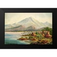 thumbnail image 2 of Haeckel, Ernst 18x13 Black Modern Framed Museum Art Print Titled - Singkara-See, Padanger Hochland, Sumatra, 2 of 5