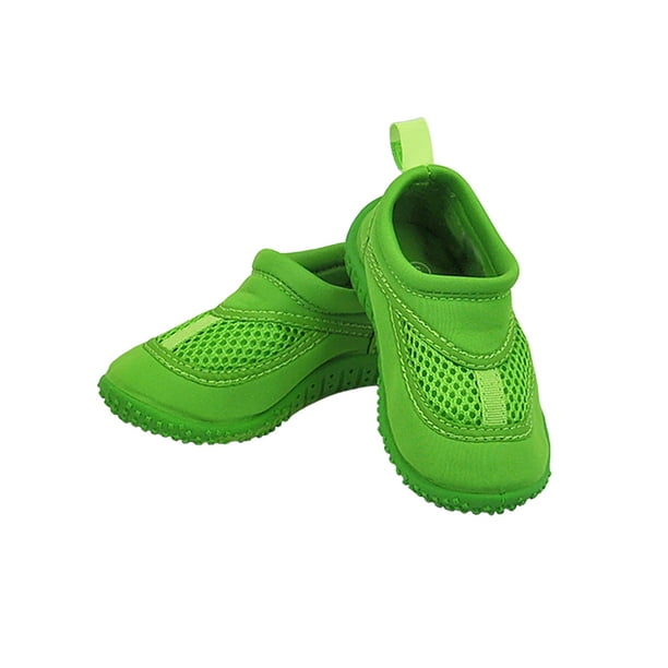 Iplay Unisex Boys or Girls Sand and Water Swim Shoes Kids Aqua Socks for Babies, Infants, Toddlers, and Children Lime Green Size 4 / Zapatos De - Walmart.com