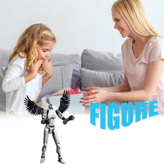 Already Assembled T13 Action Figure Accessories,Dummy 13 T13 Multi-Jointed Movable,for Collectors Desktop Decorations t-13 Movability 3D Printed Toys,Christmas Gift for Action Figure Collectors(#26)
