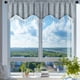 thumbnail image 5 of Cortina con borlas de color gris sólido, cortinas de ventana con flecos elegantes, 5 of 6