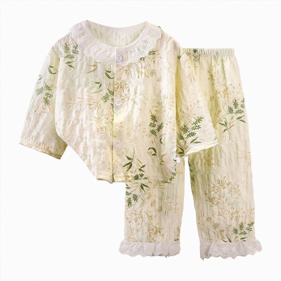 CAUYDY 5T 6T 7T 8Y 9Y 10Y Child Girl Sleepwear Clothes for Kids Long Sleeve Shirt Elastic Pants 2Pcs Cute Set Girls Fall Winter Pajamas Sizes 7-8 Years,Purple