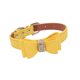 thumbnail image 3 of Collar de perro Gloria Collar de strass con pajarita amarillo XS, 3 of 9