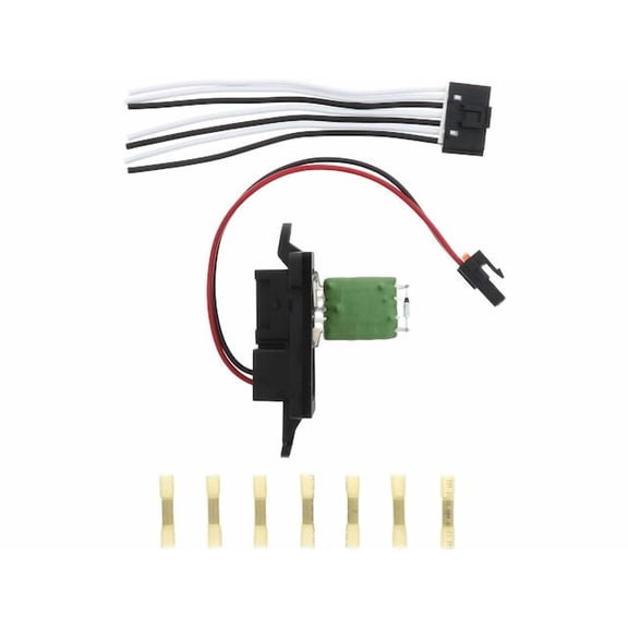 Blower Motor Resistor - Compatible with 2002 - 2009 Chevrolet Trailblazer - Holstein