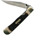 thumbnail image 2 of Schrade H294OT Old Timer Clip Point Linerlock Folding Pocket Knife with Brown Sawcut Bone Handles, 2 of 2