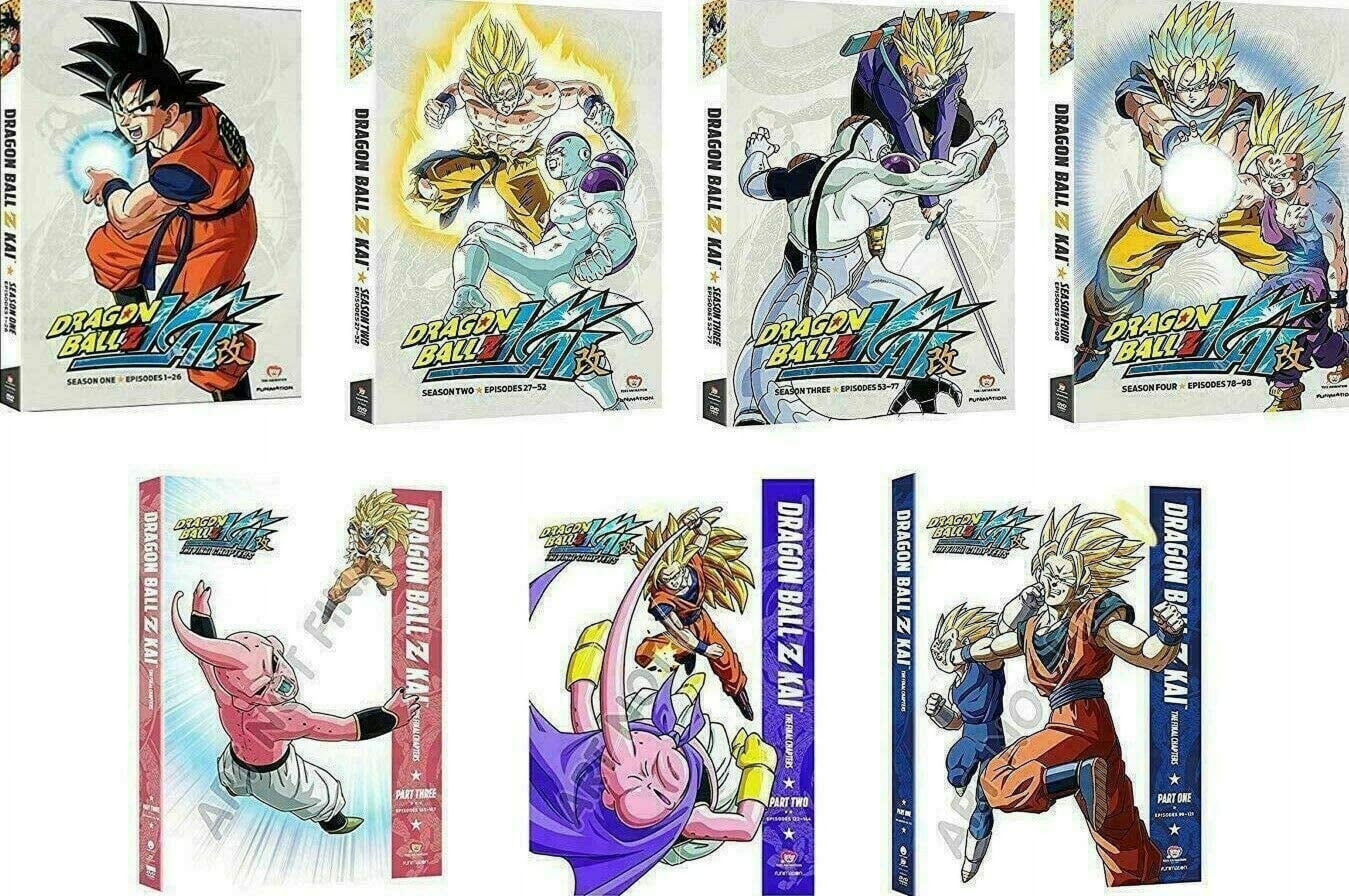 Dragon Ball Z Kai: Complete TV Series, Full Set, Seasons 1-7