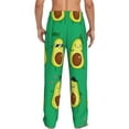thumbnail image 3 of Xecao Cartoon Fruit 1 Men's Straight Lounge Pajama Pants: The Ultimate in Comfortable Sleepwear, 3 of 9
