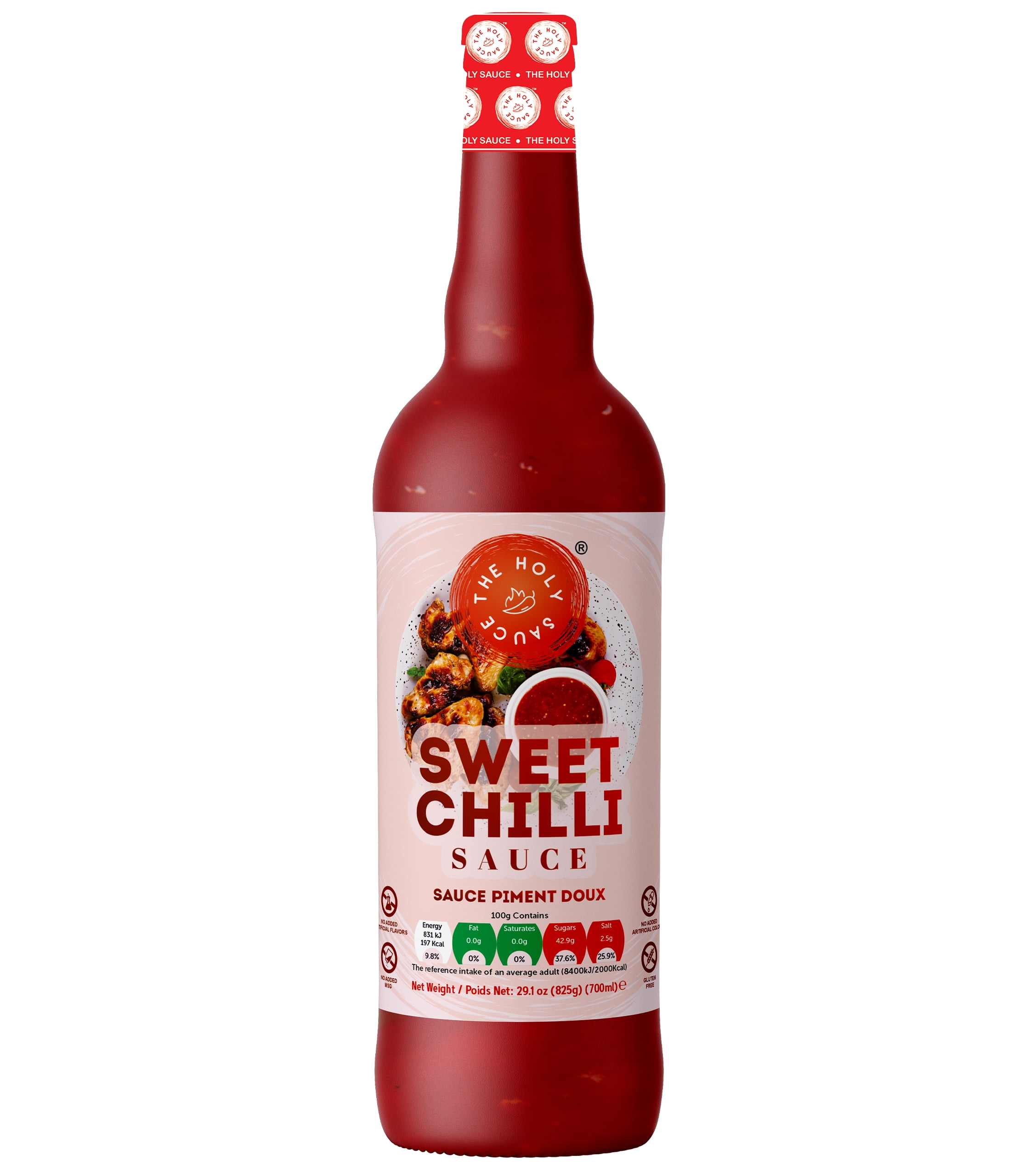 Sweet Chili Sauce Gluten Free, No MSG, Artificial Flavors or Colors