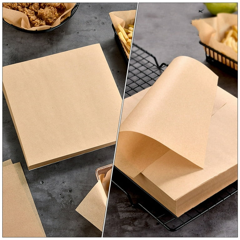 Kitchen Oil Absorbing Paper, Fried Food Paper, Snack Mat, Wrapping Paper,  Party Supplies500 Sheets Fried Food Grease-proof Papers Food Plate Papers