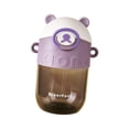thumbnail image 2 of koolsoo Water Cup Flip Straw Lid Toddler 600ml Leakproof Kids Water Bottle Water Jug for Violet, 2 of 9