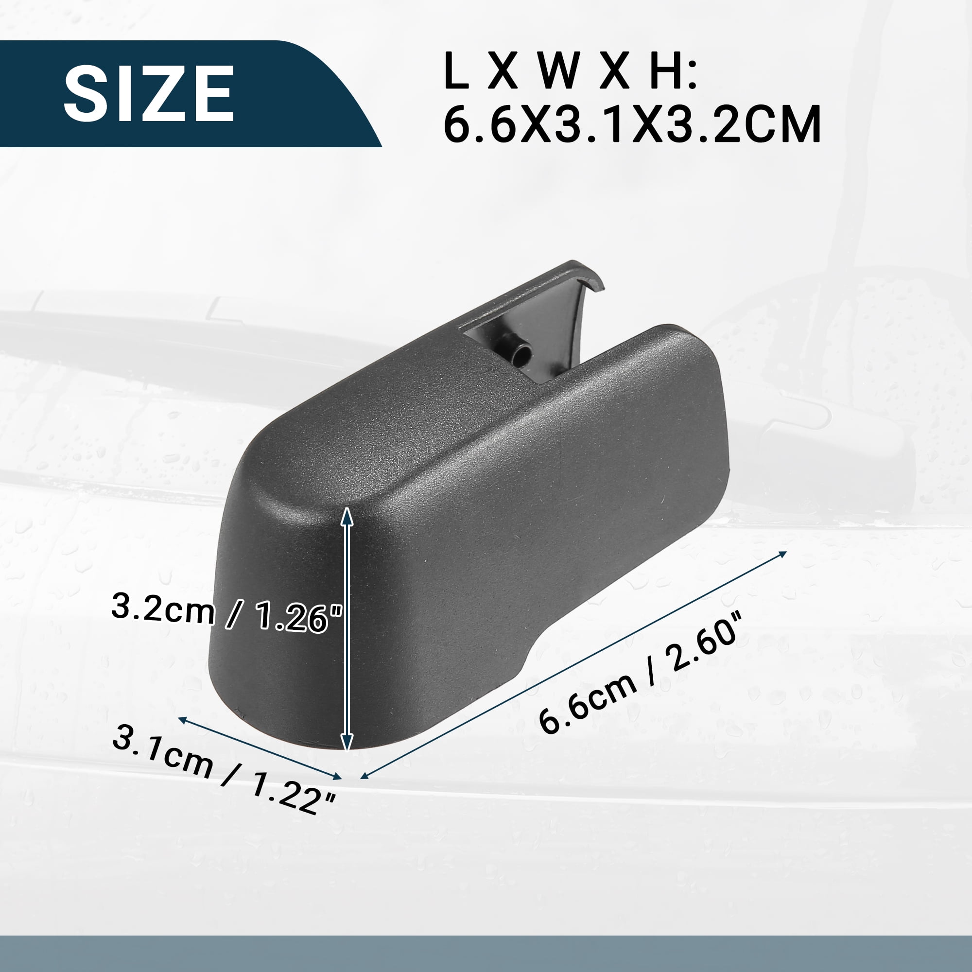 Unique Bargains Rear Wiper Arm Nut Cover for Mazda 3 BJT6-67-395