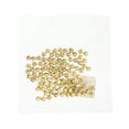 thumbnail image 7 of John Bead 100pcs 6mm Gold Round Jingle Bells for DIY Christmas Holiday Craft Party Favors, 7 of 7