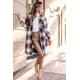 thumbnail image 4 of Txlixc Chaquetas de lana de mujer, botones y chaquetas de color a cuadros Txlixc moda, 4 of 9
