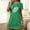 Green, variant on VgaVtl Pink Sleepshirt for Women Plus Size Short Sleeve Short Nightgowns for Women Print Sleepwear