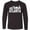 AB-Black, variant on Inktastic Atlanta Skyline Grunge Long Sleeve Youth T-Shirt