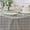 Black and White, variant on DurableDelights Red and White Checkered Vinyl Tablecloth  with Flannel Backing, 60" x 60"