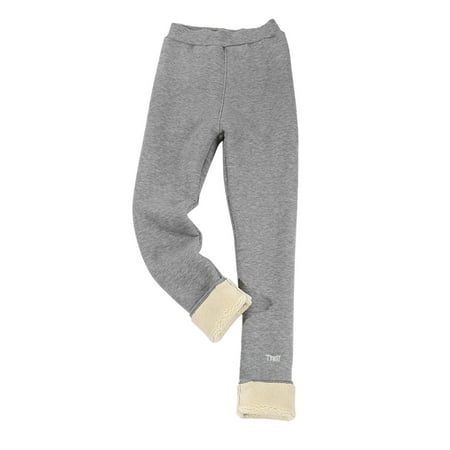 

Girls Pants Cotton Thick Lined Warm Stretchy Ankle Length Winter Children Kids All Season Soft Trendy Leisure Outwear Gifts To Children Sweatpants Trousers