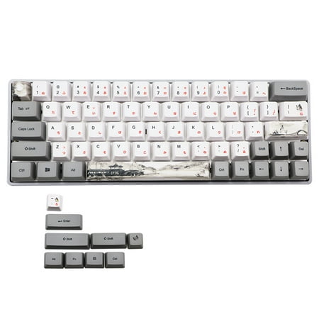 

SIEYIO PBT Dye Sublimation Upgrade 73 Keycap Set OEM Profile for Cherry Mx Switch Mechanical Keyboard Korean Japanese Russian