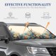 thumbnail image 4 of Balery Floral Mountain Landscape Parasol para parabrisas de coche de 2 piezas | Parasol plegable para parabrisas delantero de coche para la mayoría de sedanes-Small, 4 of 6