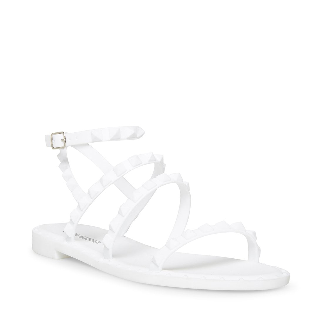 steve madden travel rock stud flat sandals