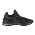 thumbnail image 2 of Nike Men's Air Max Infuriate Low Black / Black-Anthracite Ankle-High Basketball Shoe - 10.5M, 2 of 5