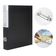 thumbnail image 2 of O Shaped Folder Thickened Paper Folder 3 Hole Folder A4 Contract Folder Folder Quick Work Folder, 2 of 6
